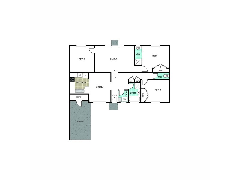 23/43 Kirkland Circuit, Macgregor ACT 2615 Floorplan