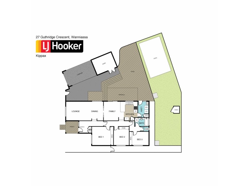 27 Guthridge Crescent, Wanniassa ACT 2903 Floorplan