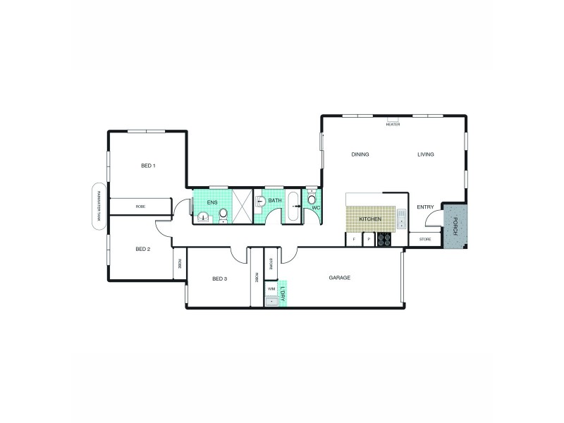 234 Macfarlane Burnet Avenue, Macgregor ACT 2615 Floorplan
