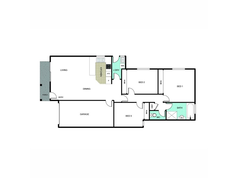 166 Macfarlane Burnet Avenue, Macgregor ACT 2615 Floorplan