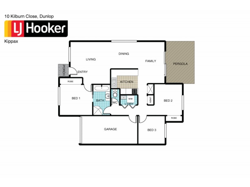10 Kilburn Close, Dunlop ACT 2615 Floorplan