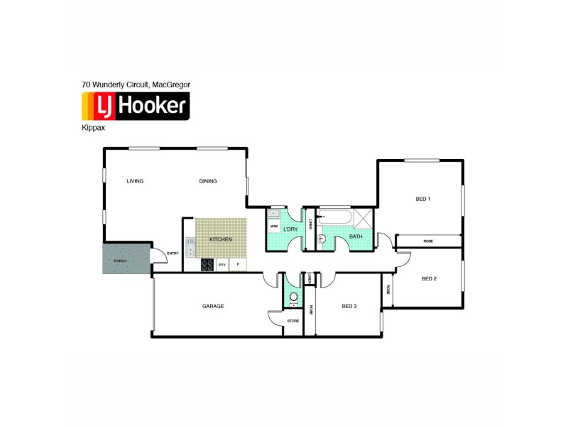 70 Wunderly Circuit, Macgregor ACT 2615 Floorplan