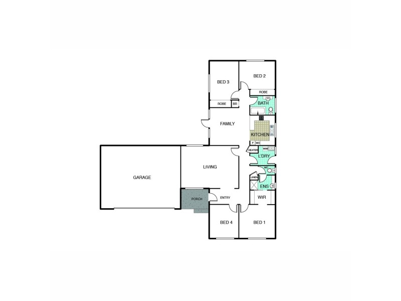 4 Beach Place, Holt ACT 2615 Floorplan
