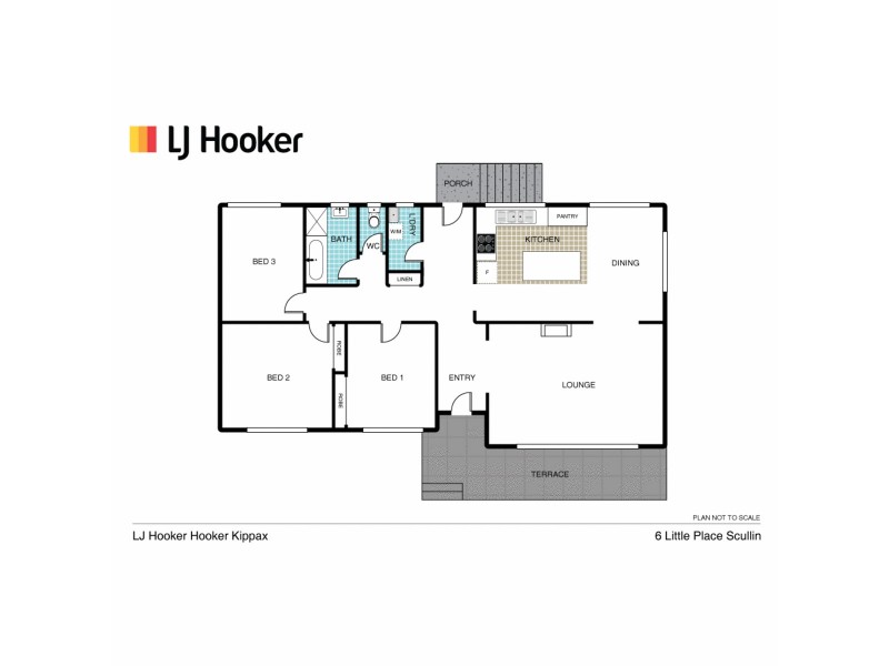 6 Little Place, Scullin ACT 2614 Floorplan