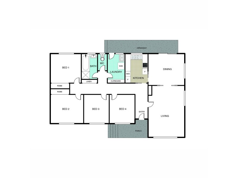 43 O’Sullivan Street, Higgins ACT 2615 Floorplan