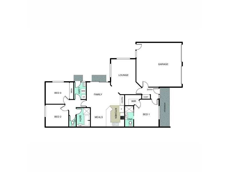 10 Leonard Close, Dunlop ACT 2615 Floorplan