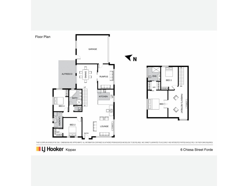 6 Chiesa Street, Forde ACT 2914 Floorplan