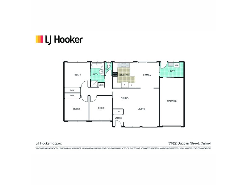 33/22 Duggan Street, Calwell ACT 2905 Floorplan