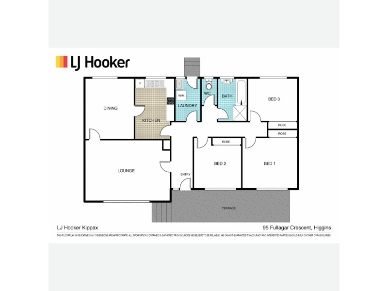 95 Fullagar Crescent, Higgins ACT 2615 Floorplan