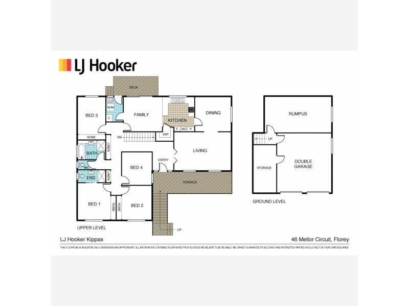 46 Mellor Circuit, Florey ACT 2615 Floorplan