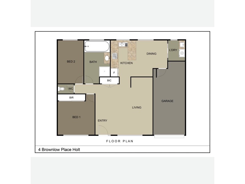 4 Brownlow Place, Holt ACT 2615 Floorplan