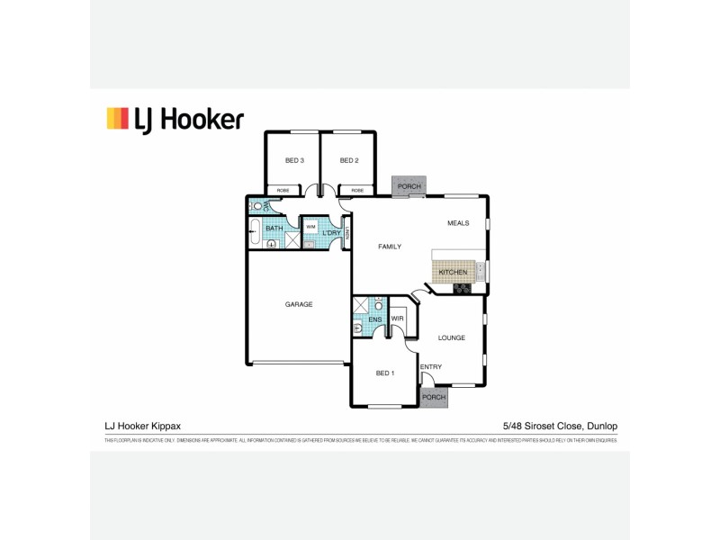 5/48 Siroset Close, Dunlop ACT 2615 Floorplan