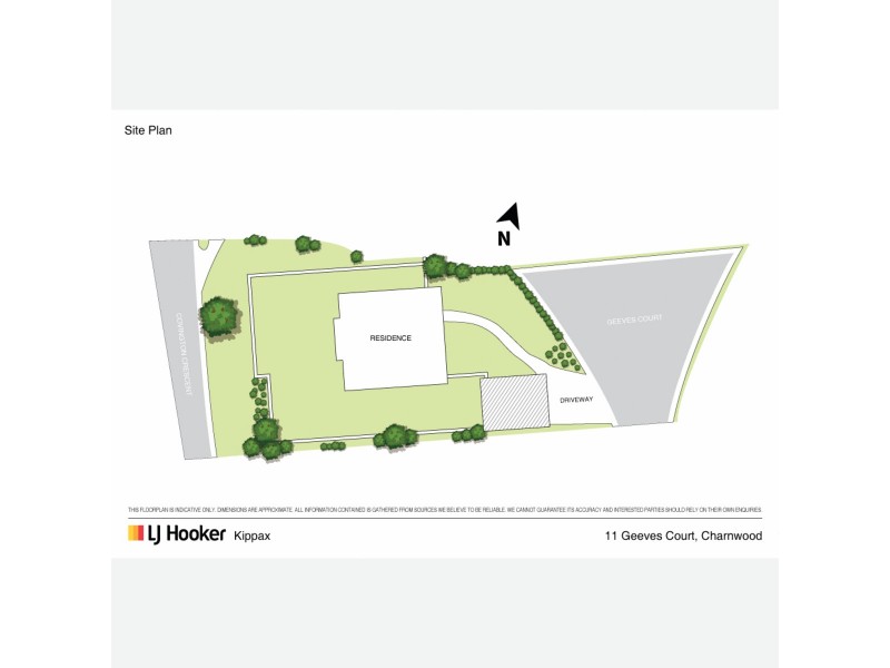 11 Geeves Court, Charnwood ACT 2615 Floorplan