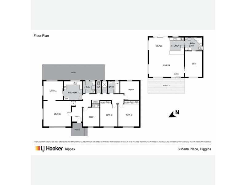 6 Mann Place, Higgins ACT 2615 Floorplan