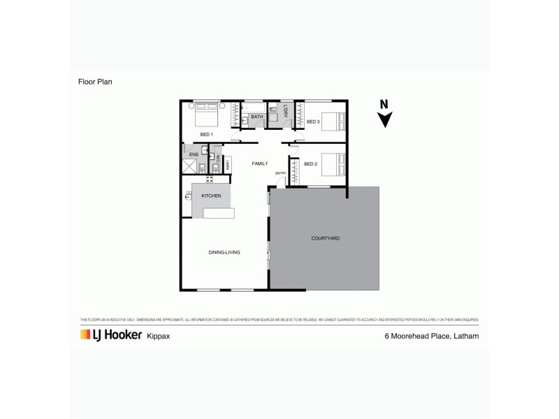 6 Moorehead Place, Latham ACT 2615 Floorplan
