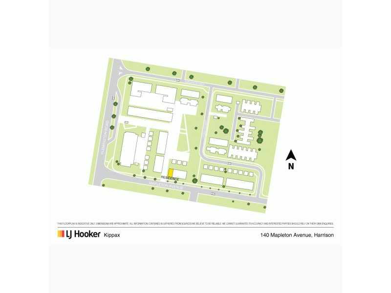 140 Mapleton Avenue, Harrison ACT 2914 Floorplan
