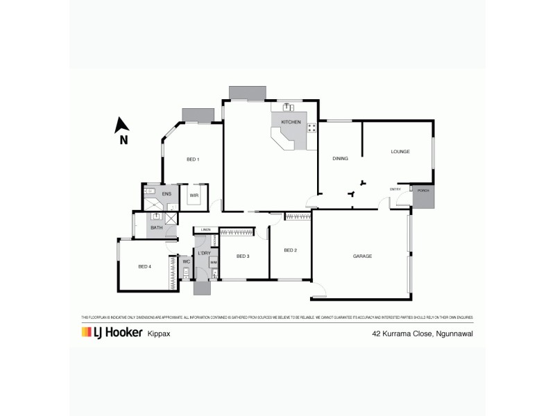 42 Kurrama Close, Ngunnawal ACT 2913 Floorplan