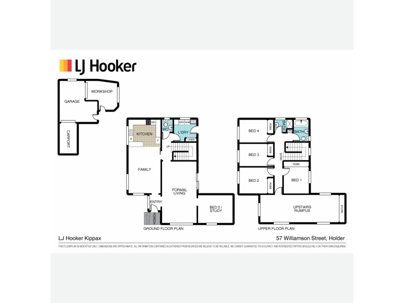 57 Williamson Street, Holder ACT 2611 Floorplan