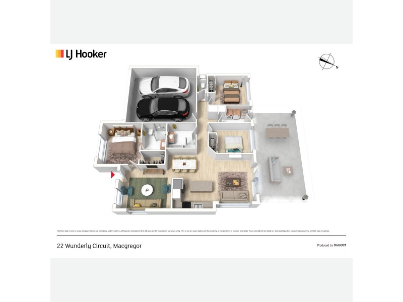 22 Wunderly Circuit, Macgregor ACT 2615 Floorplan