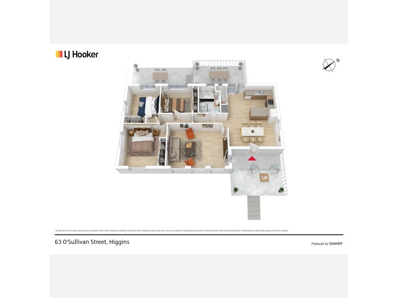 63 O’Sullivan Street, Higgins ACT 2615 Floorplan