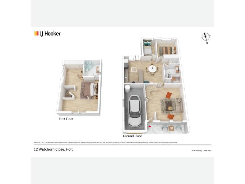 12 Watchorn Close, Holt ACT 2615 Floorplan