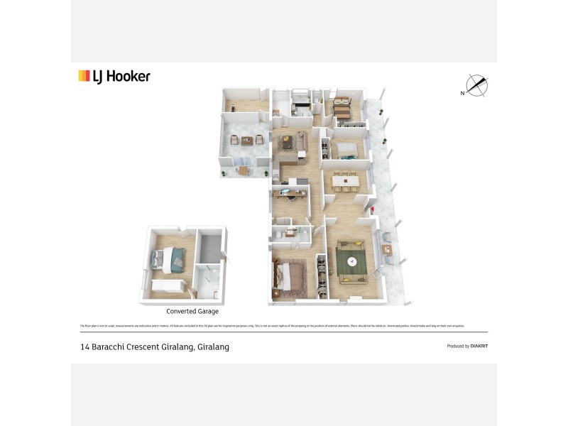 14 Baracchi Crescent, Giralang ACT 2617 Floorplan