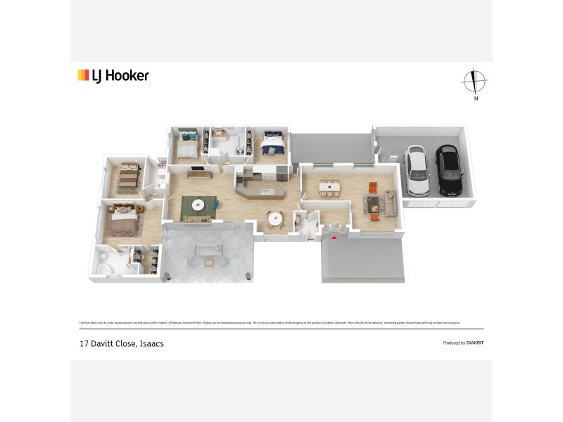 17 Davitt Close, Isaacs ACT 2607 Floorplan