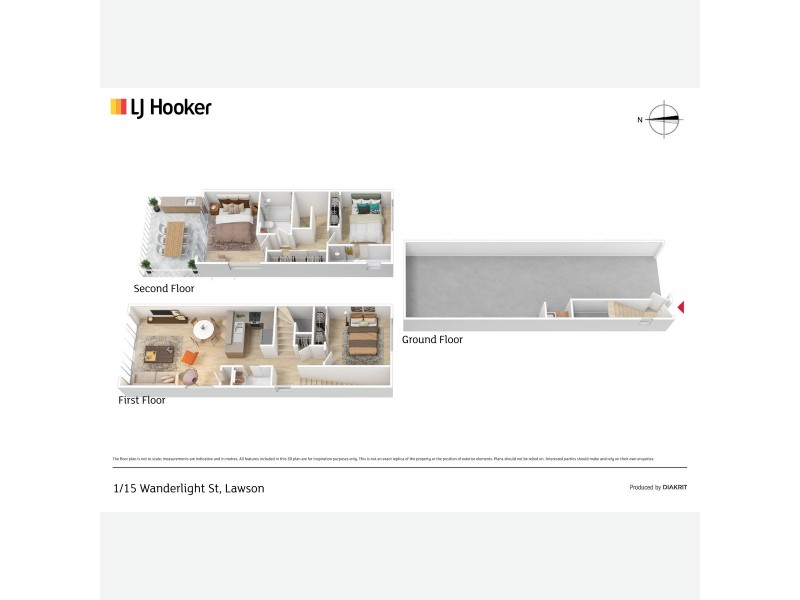 1/15 Wanderlight Avenue, Lawson ACT 2617 Floorplan