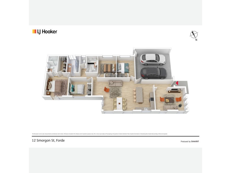 12 Smorgon Street, Forde ACT 2914 Floorplan