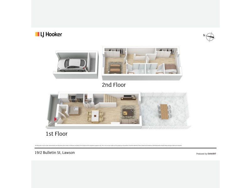 19/2 Bulletin Street, Lawson ACT 2617 Floorplan