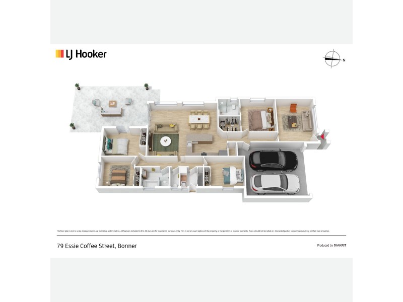 79 Essie Coffey Street, Bonner ACT 2914 Floorplan