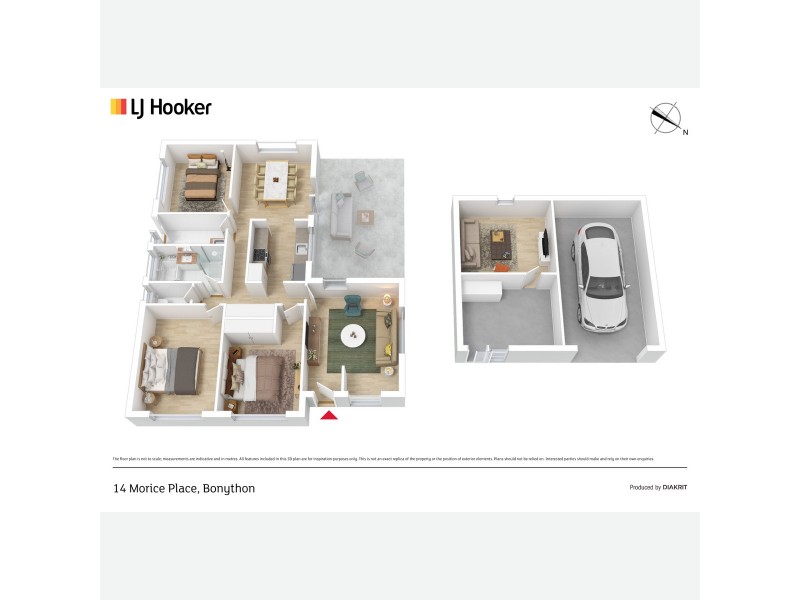 14 Morice Place, Bonython ACT 2905 Floorplan