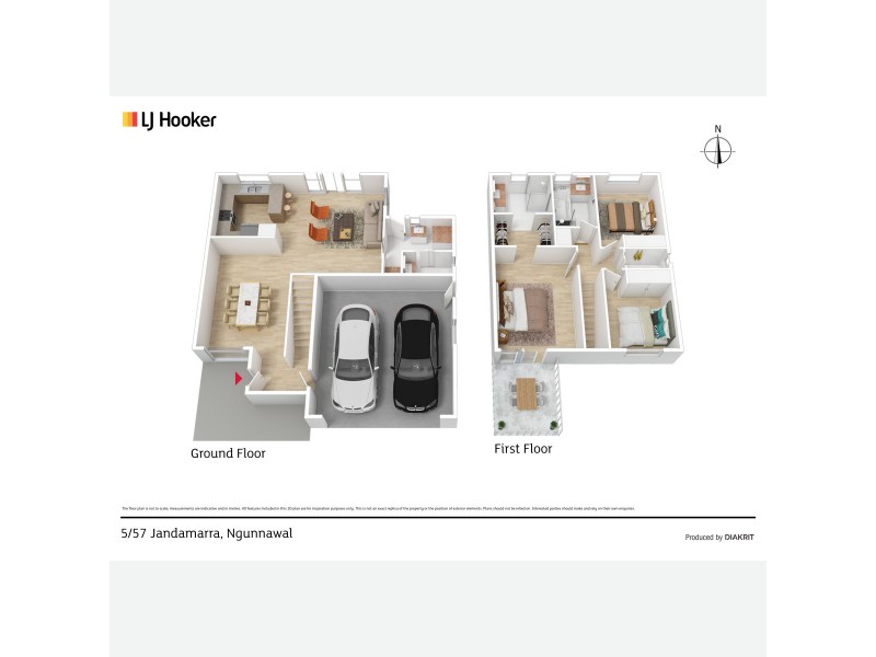 5/57 Jandamarra Street, Ngunnawal ACT 2913 Floorplan