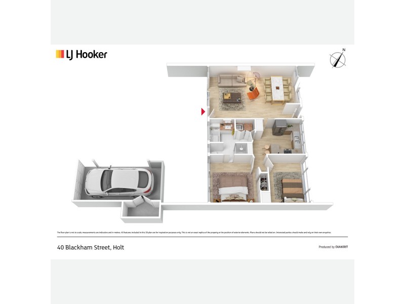 40 Blackham Street, Holt ACT 2615 Floorplan