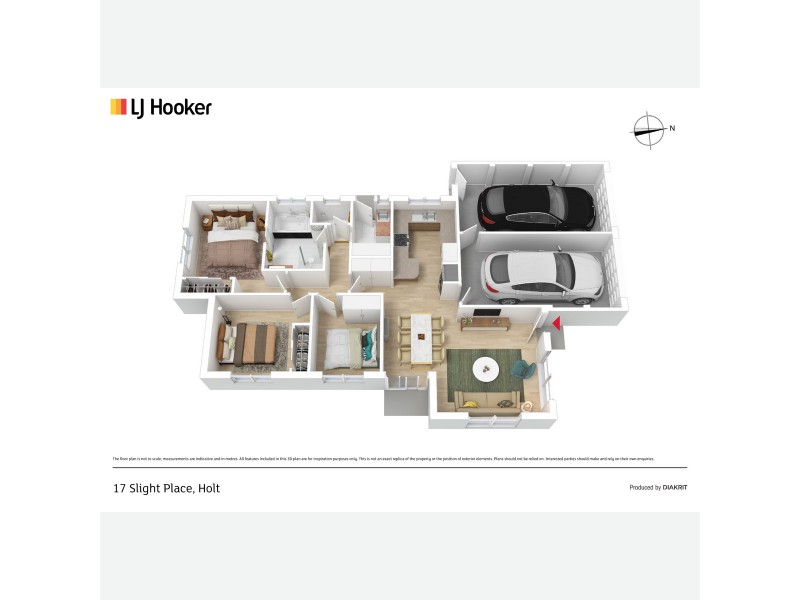 17 Slight Place, Holt ACT 2615 Floorplan