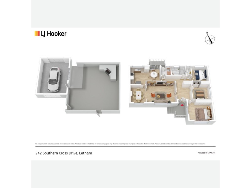 242 Southern Cross Drive, Latham ACT 2615 Floorplan