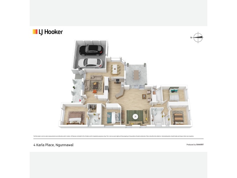 4 Karla Place, Ngunnawal ACT 2913 Floorplan