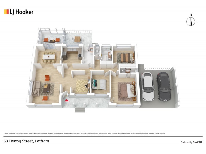 63 Denny Street, Latham ACT 2615 Floorplan