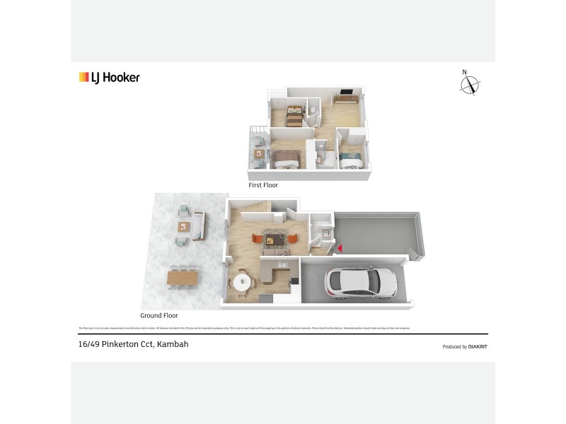 16/49 Pinkerton Circuit, Kambah ACT 2902 Floorplan