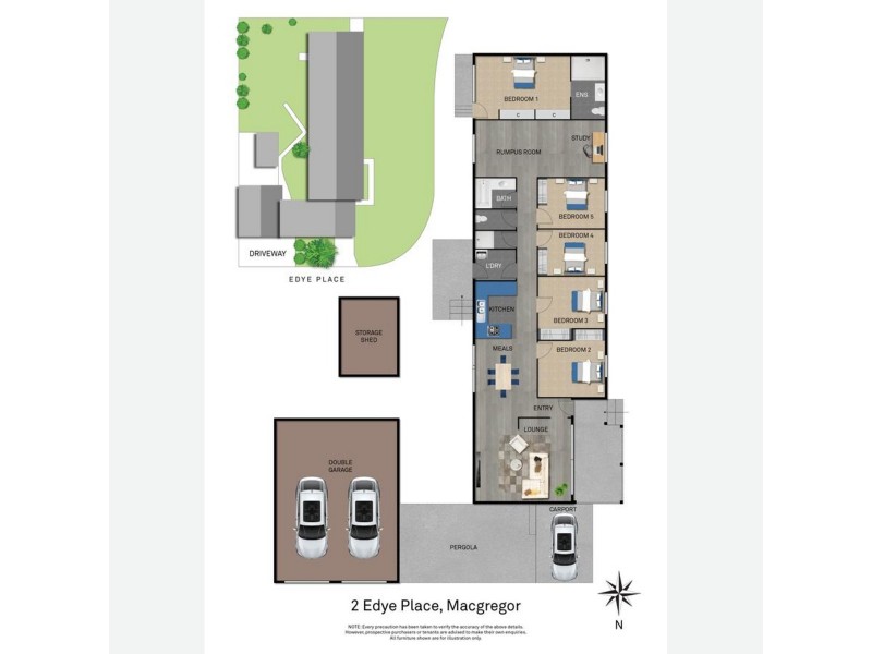 2 Edye Place, Macgregor ACT 2615 Floorplan