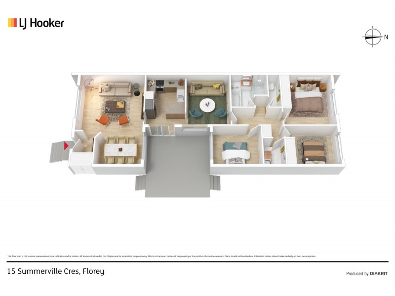 15 Summerville Crescent, Florey ACT 2615 Floorplan