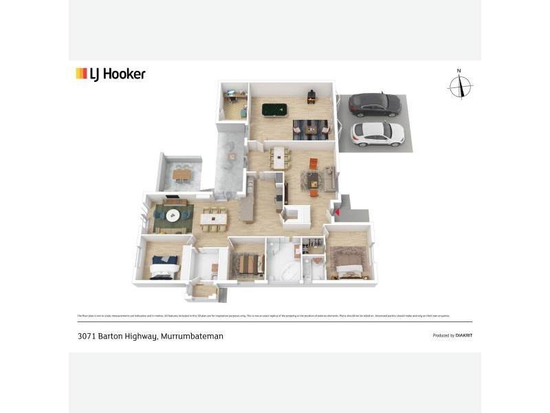 3071 Barton Highway, Murrumbateman NSW 2582 Floorplan