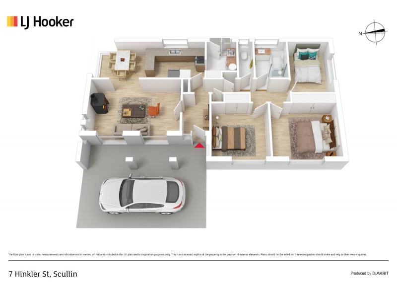 7 Hinkler Street, Scullin ACT 2614 Floorplan