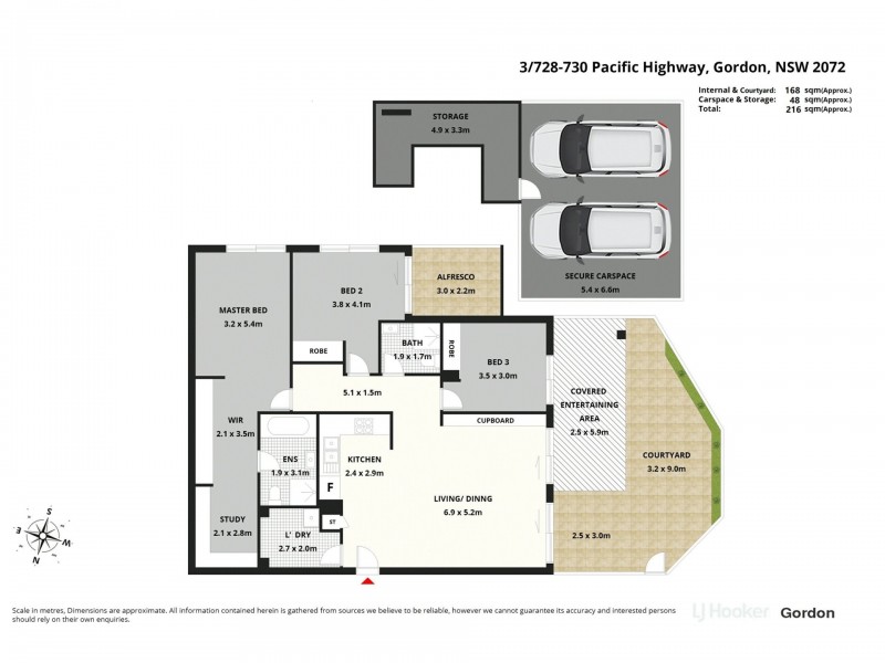 3/728 Pacific Highway, Gordon NSW 2072