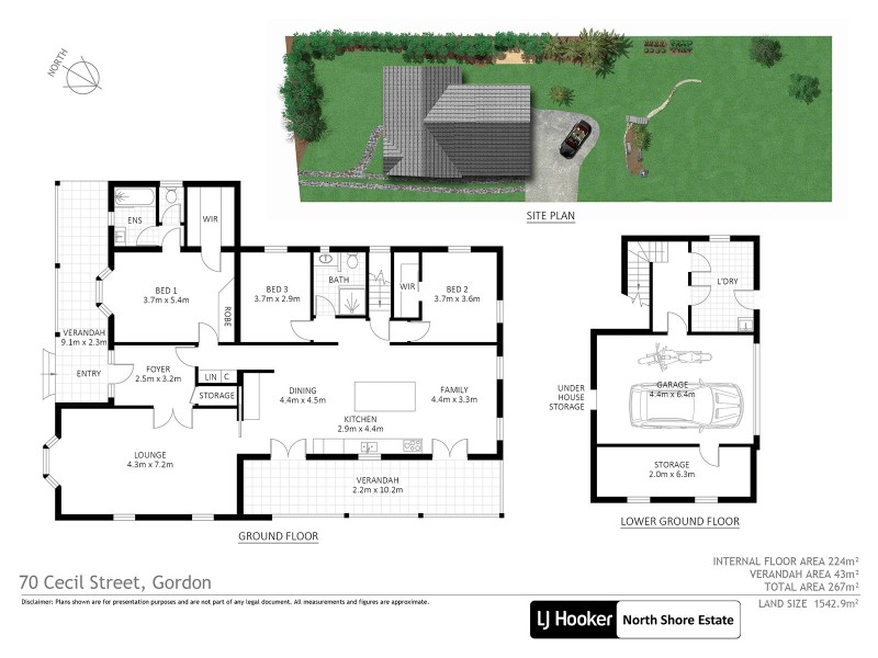70 Cecil Street, Gordon NSW 2072 Floorplan