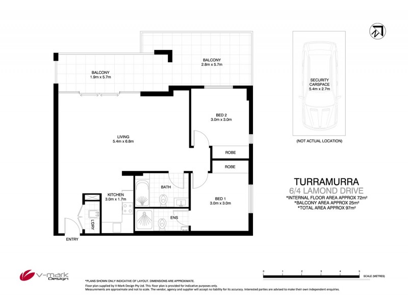 6/4 Lamond Drive, Turramurra NSW 2074 Floorplan