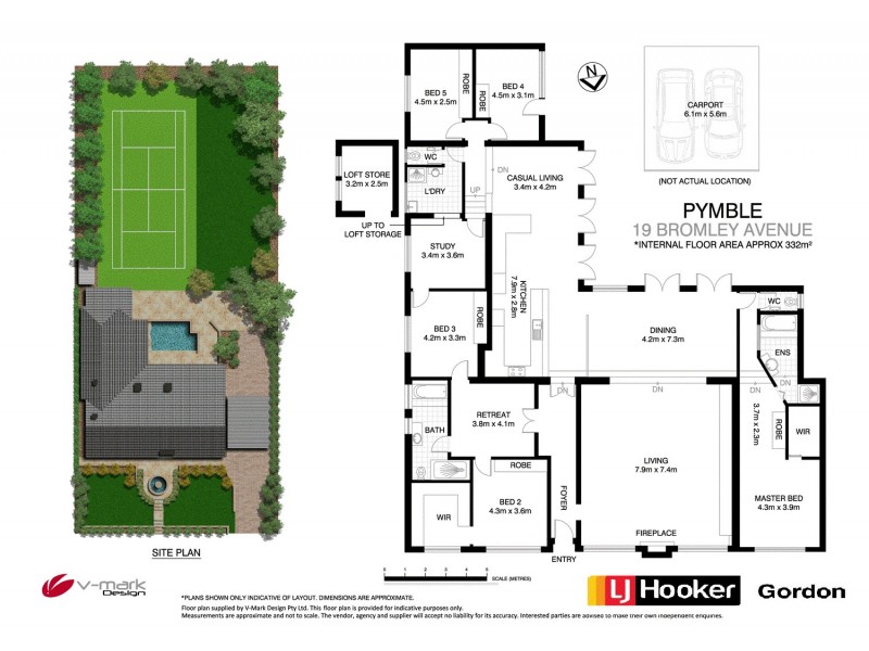 19 Bromley Avenue, Pymble NSW 2073 Floorplan