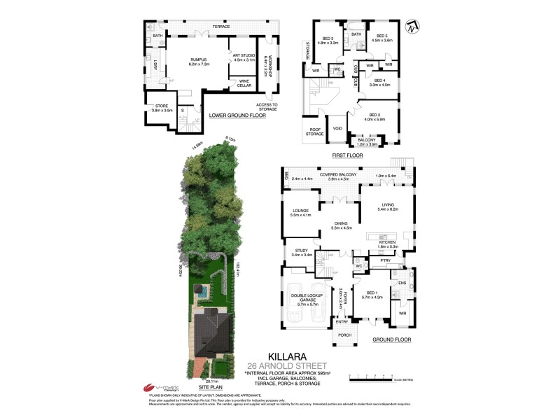 26 Arnold Street, Killara NSW 2071 Floorplan