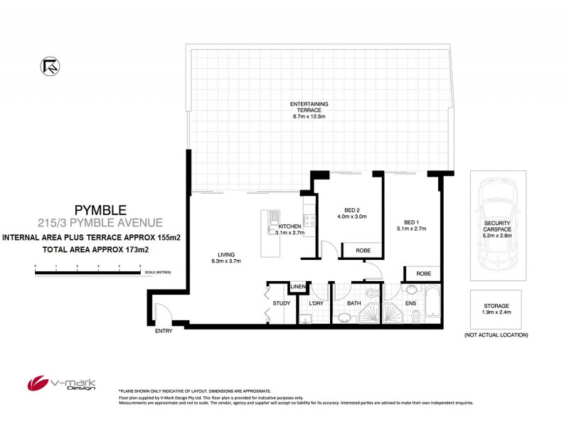 215/3 Pymble Avenue, Pymble NSW 2073 Floorplan