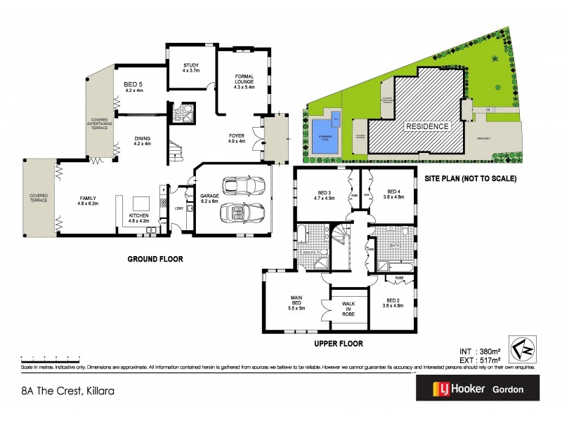 8A The Crest, Killara NSW 2071 Floorplan